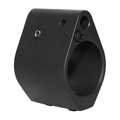 Les blocs de gaz SADLAK, en acier noir phosphate, sont réglables, à profil bas et s'adaptent parfaitement sous la main courante pour un look épuré et fonctionnel.