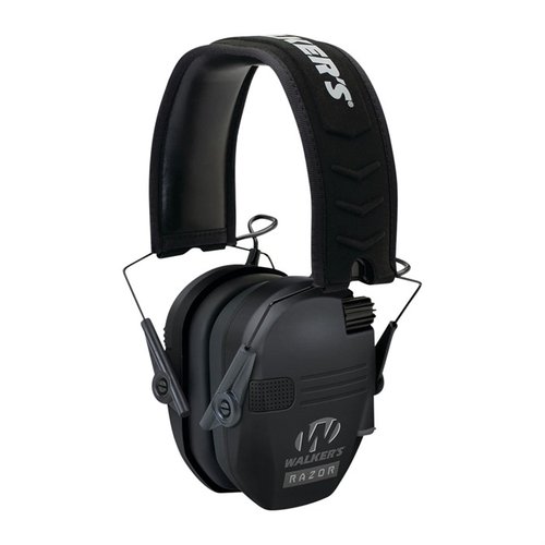 Les Walkers Razor Slim Electronic Muffs offrent une protection auditive compacte, pliable, avec 23 dB de réduction sonore et un confort amélioré pour les tireurs.