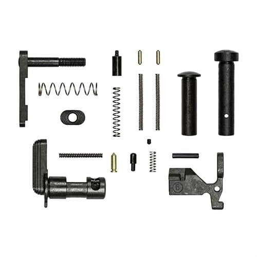 Ce kit de pièces inférieures Aero Precision pour AR-15 te permet de terminer ton lower receiver sans payer pour des pièces que tu n'utiliseras pas.