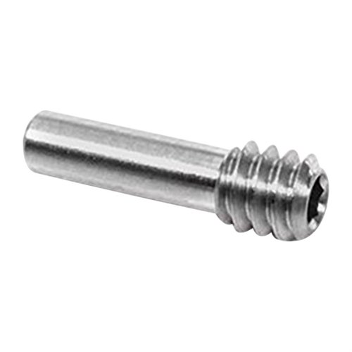 Ce pin de retenue fileté en acier inoxydable est conçu pour le récepteur M4E1 d'Aero Precision, idéal pour remplacer un pin perdu ou endommagé.