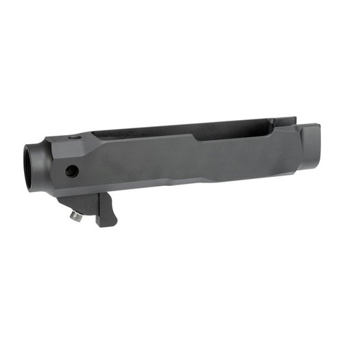 Le châssis Ruger 10/22 TakeDown de Midwest Industries est léger, facile à installer, en aluminium anodisé, avec des sockets QD et compatible avec les tubes AR15/M4.