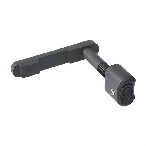 Améliore ton AR avec le STRIKE MAGAZINE CATCH en aluminium 6061, offrant une prise ergonomique, des rainures profondes et un look unique grâce à l'anodisation.