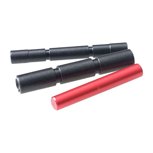 Améliore la fiabilité et la personnalisation de ton Glock avec le kit de pins renforcé de Strike Industries, incluant un anti-walk locking block pin.