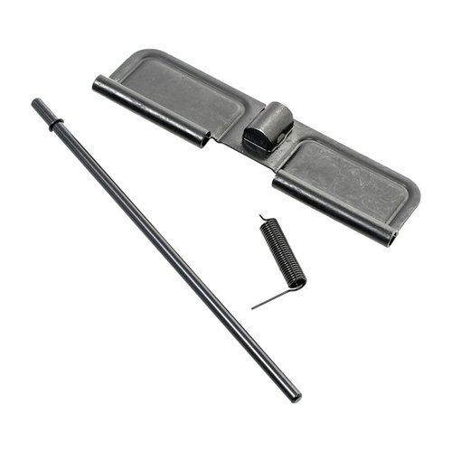 Le kit de couvercle d'éjection AR-15 de CMMG comprend tout le nécessaire, y compris le couvercle, la tige et le ressort, pour une installation facile et complète.