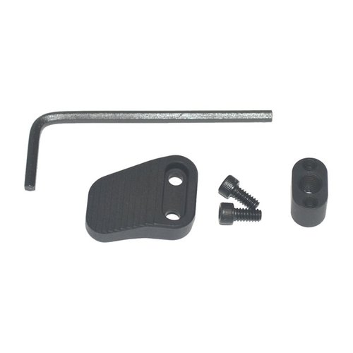 Améliore ton AR-15 avec le B1 Extended Mag Release d'Armaspec, qui facilite le changement de chargeur sans déplacer ta prise de tir.