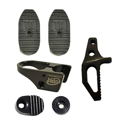 Transforme ton Browning Buck Mark en arme de compétition avec le RACE GUN KIT TANDEMKROSS, incluant un trigger "Victory", un "halo" Charging Ring et plus!