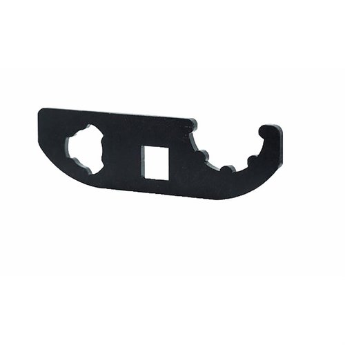 Le 3-LUG/BLASTWAVE WRENCH d'Angstadt Arms est un outil polyvalent à double face pour installer et retirer facilement les dispositifs de bouche 3-lug 9mm et le QD Blast Shield.