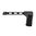FS1913 appui-pistolet pliant 9.25" pour SIG SAUER MCX/MPX BLK