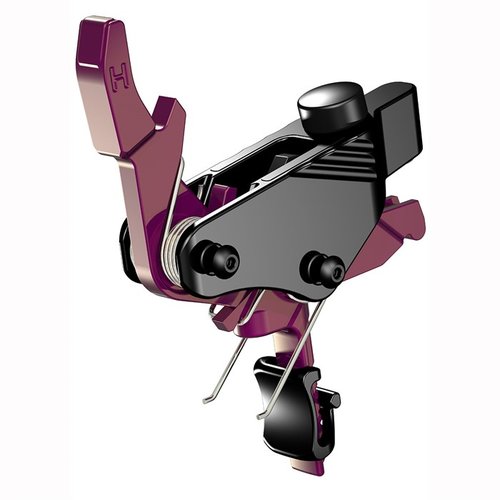 Découvre le trigger drop-in AR-15 2 lb de HIPERFIRE : tir ultra fluide, impact puissant, protection contre LPS et finition haut de gamme en rose gold!