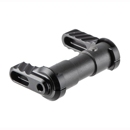 Améliore ton AR-15 avec le BAD-ASS-PRO : sélecteur ambidextre, options de 0°-90° ou 0°-60°, design modulaire, robuste et garantie à vie contre les défauts.