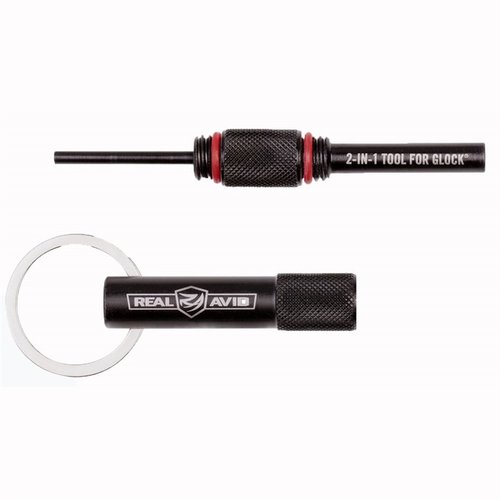 Le 2-IN-1 TOOL pour Glock® est l'outil indispensable pour démonter, nettoyer et changer les viseurs avant de ton arme, tout en gardant tes clés à portée de main.