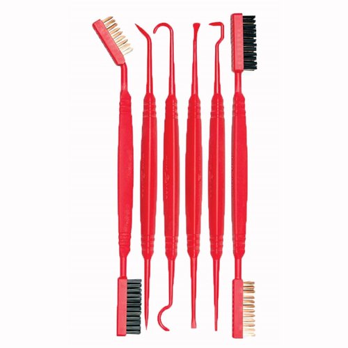 Les ACCU-GRIP PICKS & BRUSHES de REAL AVID te permettent de nettoyer efficacement les moindres recoins de ton arme sans l'abîmer, avec un contrôle précis et un confort optimal.