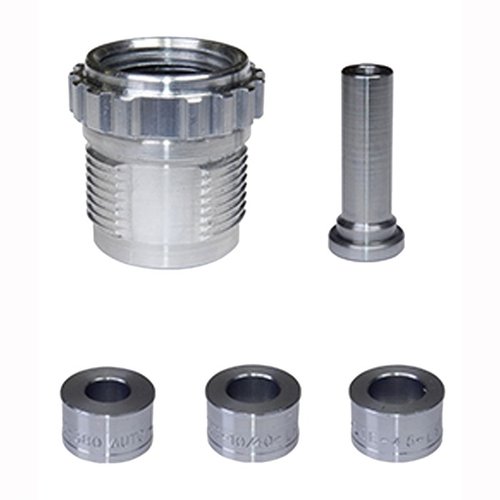 Le kit Lee APP Bulge Buster restaure la fonction des cartouches rimless avec des bosses à la base, idéal pour les cas 380 ACP, 10mm, 40 S&W, et plus.