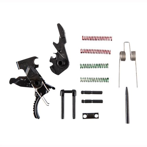 Les triggers HIPERFIRE Xtreme 2-stage offrent une sensation de tir précise, un poids ajustable et une rupture nette pour une confiance accrue lors de tes tirs.