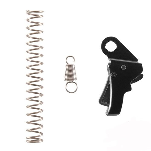 Améliore le ressenti de la détente de ton Hellcat avec ce trigger qui réduit le poids à 5-5.5 lbs, offre un reset rapide et maintient les valeurs de sécurité.