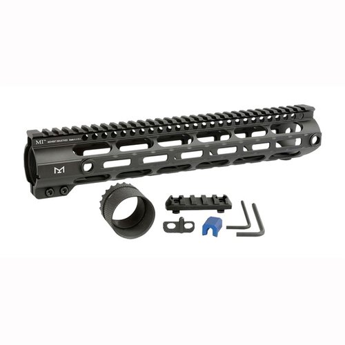 Améliore ton AR .308 avec le handguard Combat Rail M-LOK de Midwest Industries, en aluminium 6061, robuste et polyvalent, parfait pour les récepteurs DPMS.