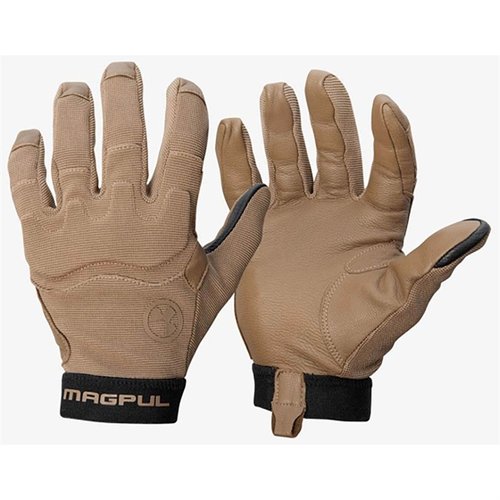 Les gants Magpul Patrol Gloves 2.0 offrent confort, dextérité et protection avec une paume en cuir de chèvre, protection des articulations et capacité tactile.