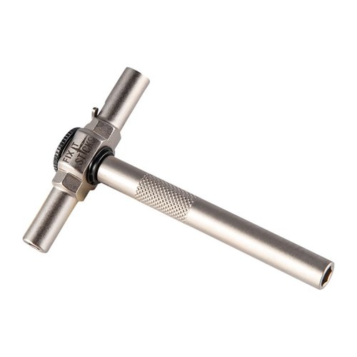 Le RATCHETING T-WAY WRENCH de FIX IT STICKS te permet de visser et dévisser facilement grâce à son mécanisme à cliquet et ses trois embouts magnétiques.