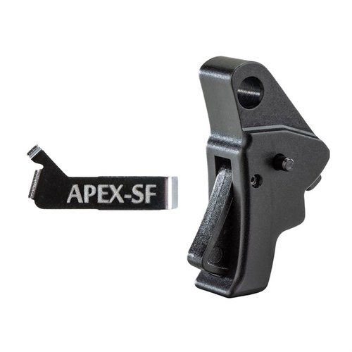Améliore ton Glock Slim Frame avec le kit de déclenchement Apex : tir plus léger, course réduite et sécurité maintenue. Compatible Gen 3 et 4.