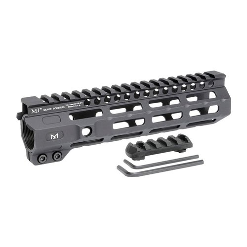 Personnalise ton AR-15 avec le handguard Combat M-LOK en aluminium, 7 points d'attache M-LOK, rail Picatinny et conception anti-rotation pour un maximum de confort.