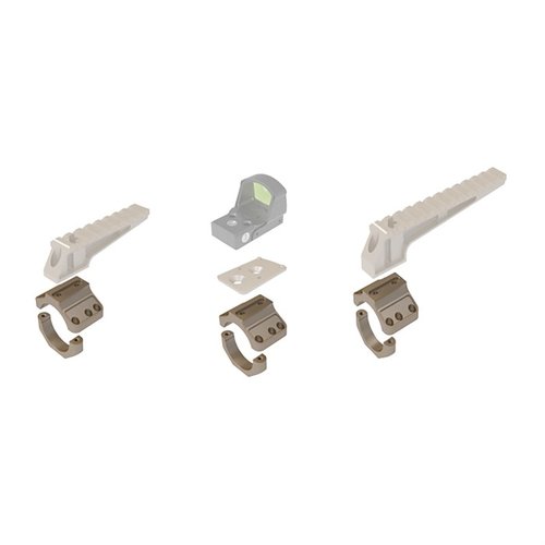 Le C1 ARC est un capuchon modulaire en aluminium 7075 T6, permettant de fixer facilement divers accessoires sans perdre le zéro de ton optique principale.