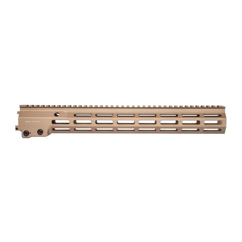 Le rail Super Modular MK16 M-LOK offre une rigidité exceptionnelle, une installation facile et des options de personnalisation maximales pour ton AR-15.