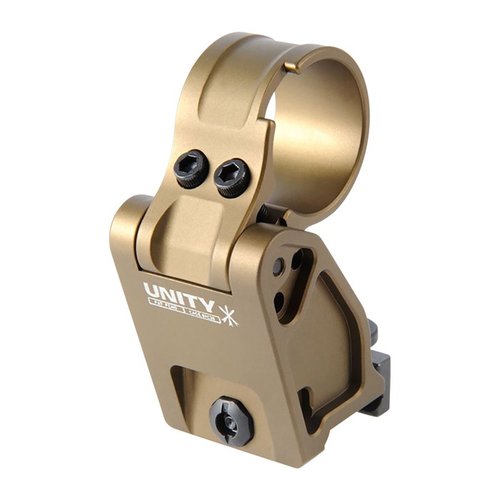 Le montage FAST FTC offre un mécanisme Flip-To-Center innovant, un profil bas et une transition rapide, idéal pour les magnificateurs Aimpoint et 30mm.