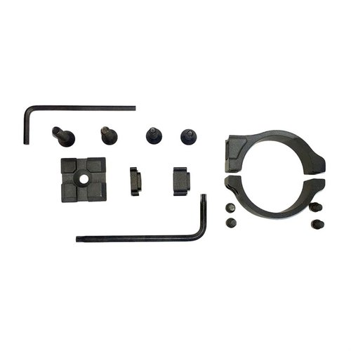 Les anneaux de montage Send It de Long Range Arms te permettent d'attacher facilement ton niveau à tous les tubes de lunette standard, en aluminium et finition noire.