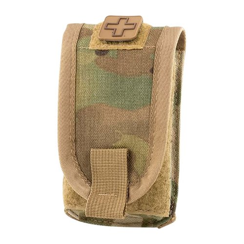 Le pouch Eleven 10® pour tourniquet est idéal pour transporter un SOF-T®T et du QuikClot®. Fixe sur ceinture ou MOLLE, il est robuste et pratique.