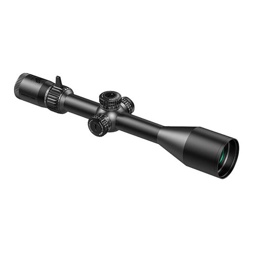 Avec le Kentucky Long, profite d'un réticule illuminé en première focal, d'un zoom de 6x, de tourelles verrouillables et d'un parallax réglable pour des tirs précis.