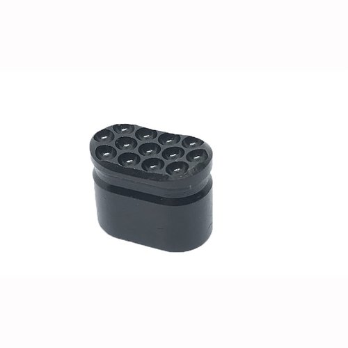 Le AR .308 Enhanced Magazine Release avec surface courbée et striée facilite l'utilisation, tout en étant fabriqué en acier 4140 traité QPQ pour une durabilité optimale.