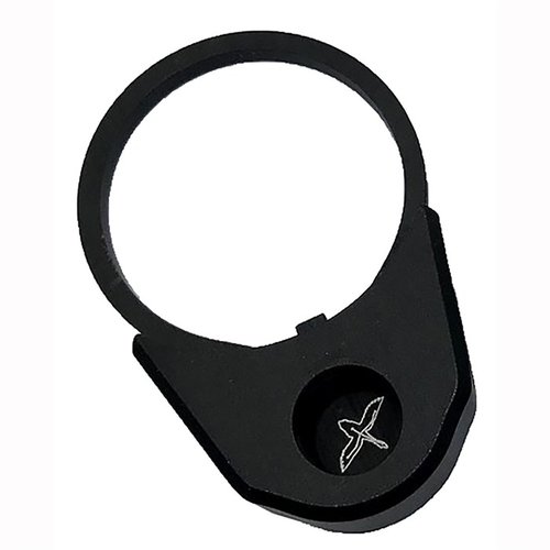 L'AR-15 END PLATE avec 3 QD sling swivel sockets en acier offre une conception robuste et pratique, idéale pour un montage facile et une utilisation optimale.