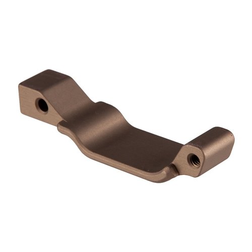 Le TGF en aluminium 7075 offre un espace agrandi pour un doigt ganté, avec un design robuste, sans bords tranchants, et un montage facile avec une vis de réglage.