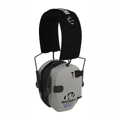 Les X-TRM Digital Razor Ear Muffs offrent une protection auditive NRR 23 dB, un confort optimal avec des coussinets en gel et une compression sonore rapide.