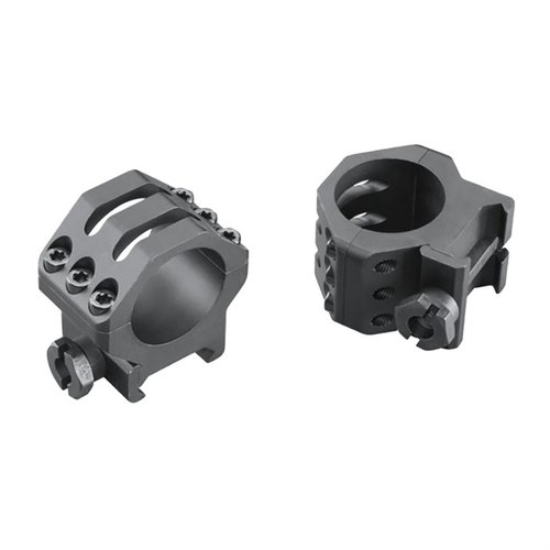 Les anneaux Picatinny Six-Hole de Weaver offrent une sécurité maximale avec des vis Torx anti-glissement, un design amélioré et plusieurs options de hauteur.