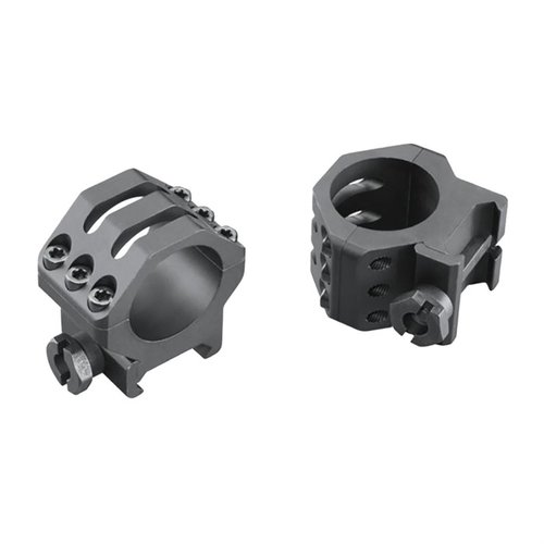 Les anneaux Picatinny Six-Hole de Weaver offrent une sécurité maximale avec des vis Torx anti-glissement et un design amélioré pour les fusils de précision tactique.