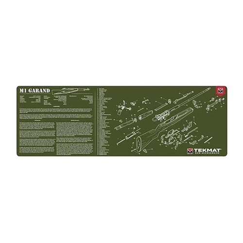 Le TEKMAT LONG GUN CLEANING MAT protège ta carabine avec un dessus en polyester doux et un fond en caoutchouc néoprène antidérapant. Facile à nettoyer!
