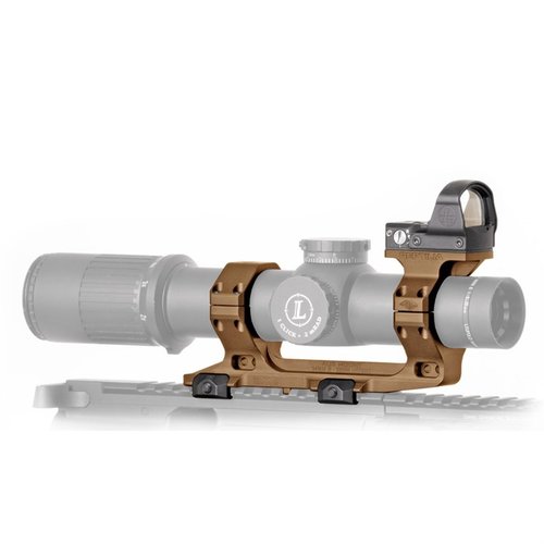 Le montage AUS de Reptilia est robuste, léger, et s'installe facilement sur un rail Picatinny, offrant une conception profil bas et une garantie à vie.