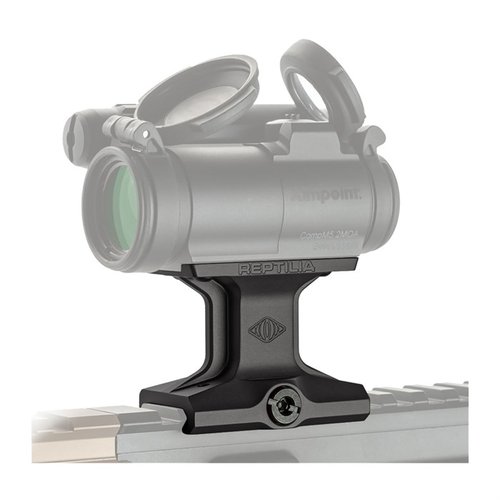Le Aimpoint Micro DOT Mount™ de Reptilia est léger, en aluminium 7075-T6, facile à installer et compatible avec plusieurs optiques. Fabriqué aux USA.