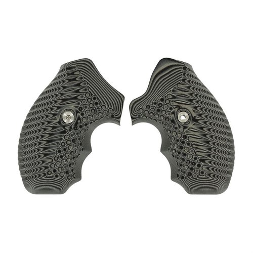 Les grips VZ Operator II™ pour J-Frame offrent une texture agressive à l'avant et des pentes douces à l'arrière pour un confort optimal en EDC. T-15 inclus.