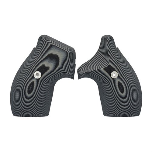 Les S&W J-FRAME 320 BOOT GRIPS de VZ GRIPS offrent une prise lisse et confortable sans rainures, avec un design attrayant et des couches de couleur visibles.