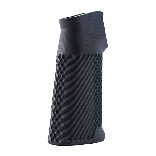 Les poignées VZ AR-15 Operator II en G10 offrent durabilité et confort grâce à leur angle de 17°, avec 270° de texture usinée pour une prise en main optimale.
