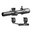 TOMAHAWK LPVO 1-8X24MM SFP RÉTICULE GUERRILLA CROSS ILLUMINÉ MOA NOIR AVEC MONTAGE
