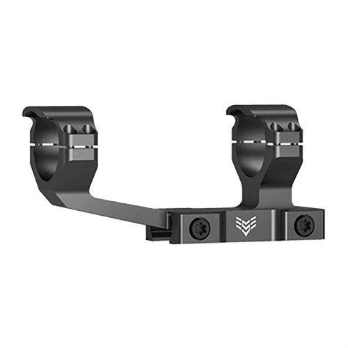 Le mount Independence est un support cantilever 30mm solide, idéal pour les rails Picatinny, offrant un excellent confort et une stabilité maximale pour ta lunette.