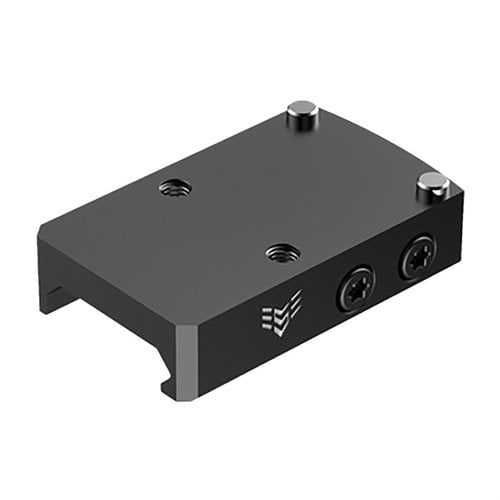 Fixe facilement tes optiques Liberty ou Justice sur n'importe quel rail Picatinny grâce à ce montage bas profil 1913, léger et compact.