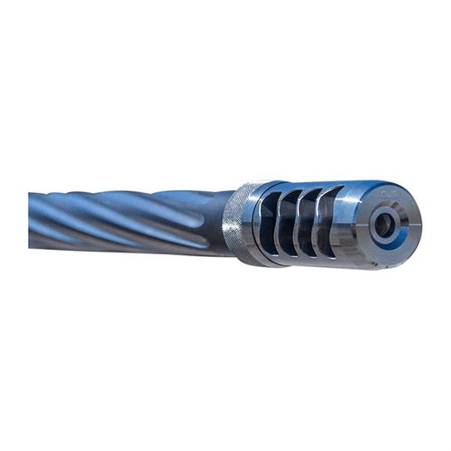Le HELLFIRE MATCH MUZZLE BRAKE offre un contrôle optimal du recul et de la montée du canon, sans pression sonore supplémentaire, grâce à son design innovant à 4 ports.