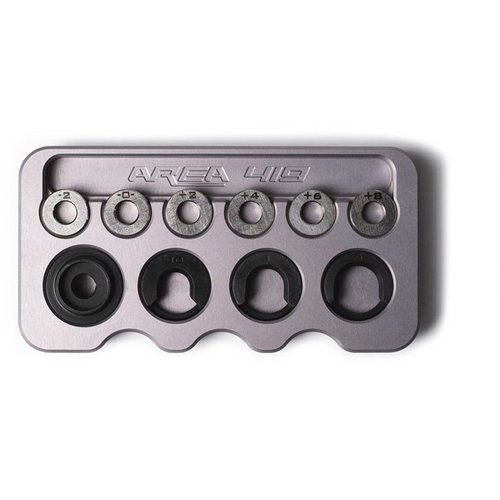 Avec le ZERO Modular Shellholder System, tu obtiens une précision de recalibrage inégalée grâce à des inserts en acier inoxydable et un réglage facile.