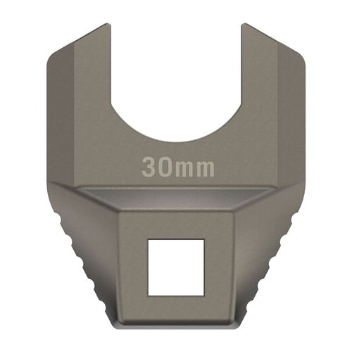 Le MASTER-FIT FREE-FLOAT BARREL NUT WRENCH est un outil précis en acier inoxydable, idéal pour appliquer le couple désiré sans abîmer tes pièces d'arme.