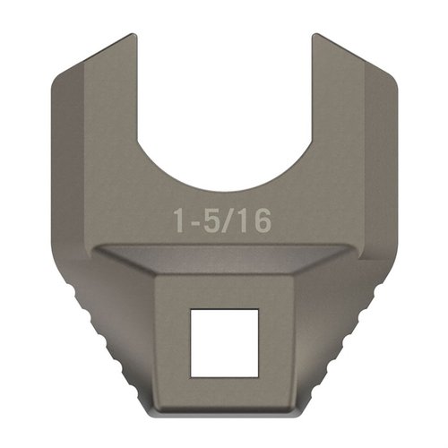 Le MASTER-FIT FREE-FLOAT BARREL NUT WRENCH est un outil précis en acier inoxydable revêtu de titane, idéal pour appliquer le couple sans abîmer tes pièces.