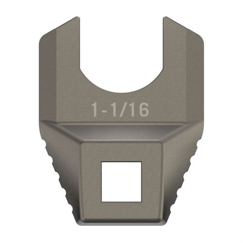 Le MASTER-FIT FREE-FLOAT BARREL NUT WRENCH est un outil précis en acier inoxydable avec revêtement titane, offrant un excellent contrôle de couple sans abîmer tes pièces.